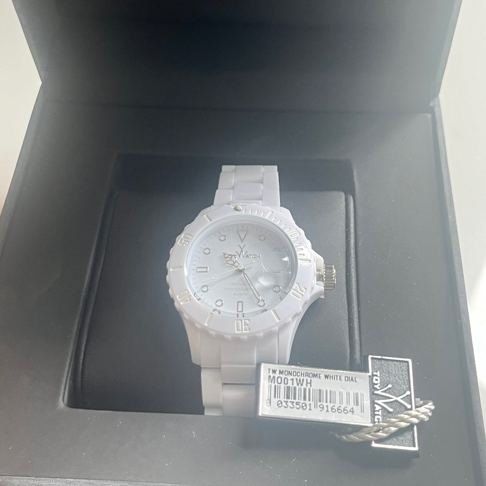 White Toy Watch